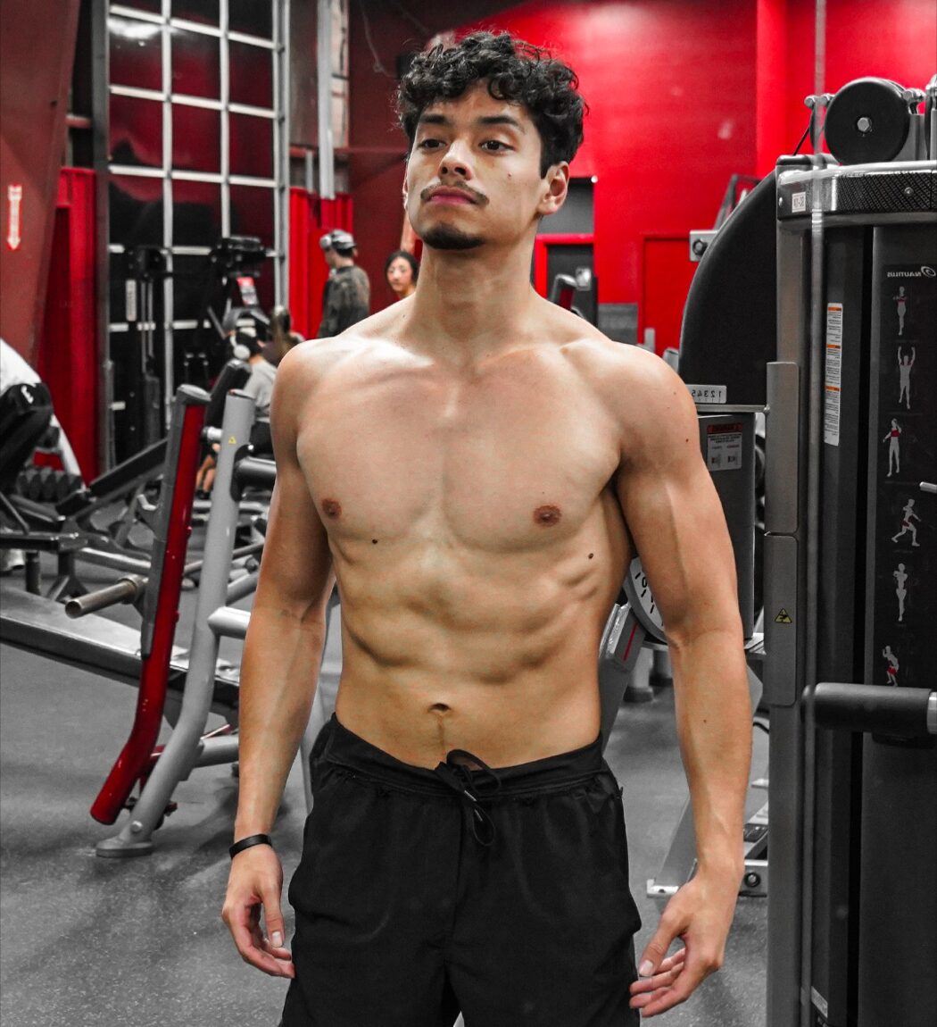 Martin Rios in the gym